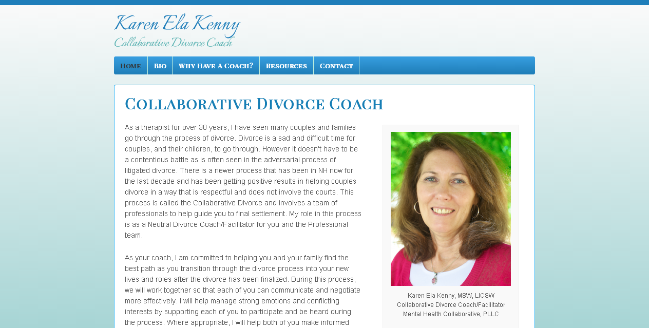 Karen Ela Kenny   Collaborative Divorce Coach